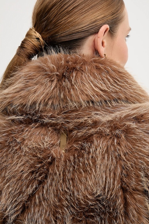 MACKAGE płaszcz kolor brązowy KACELA - zdjęcie produktu nr 2