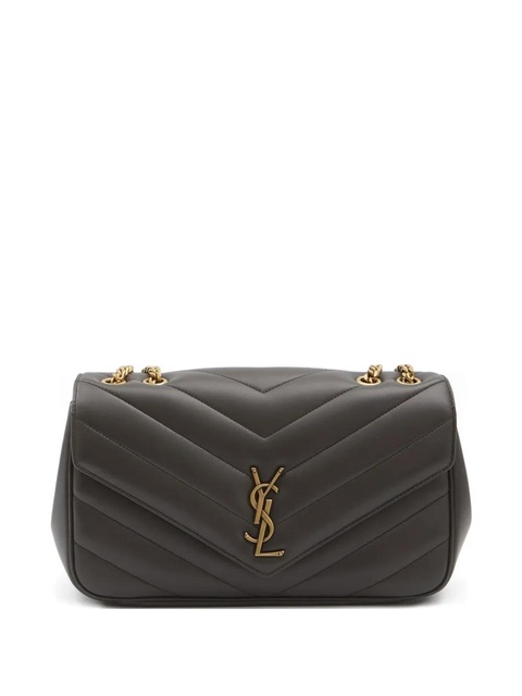 Saint Laurent medium Lou Lou shoulder bag - Grey - zdjęcie produktu nr 1