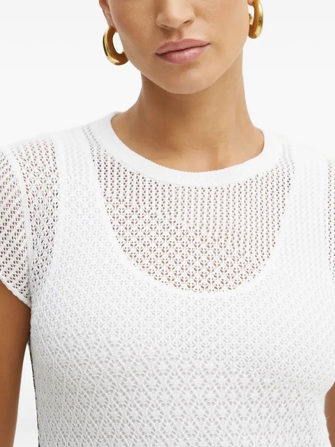 PINKO open-knit midi dress - Z04 - zdjęcie produktu nr 2