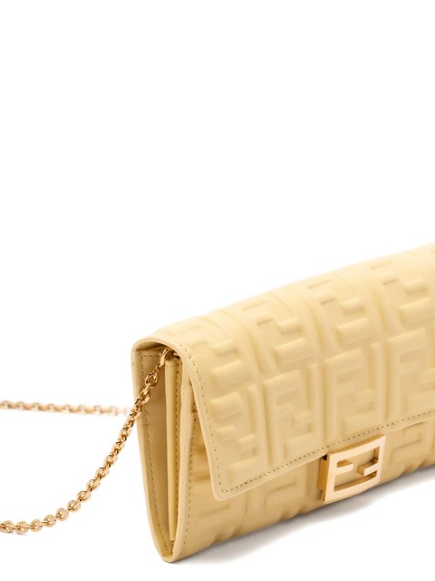 FENDI Baguette Continental chain-strap wallet - Yellow - zdjęcie produktu nr 2