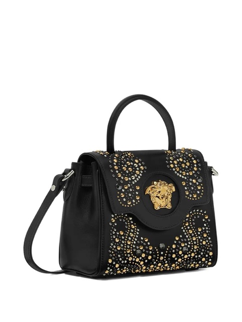 Versace small La Medusa-hardware top-handle tote bag - Black - zdjęcie produktu nr 2