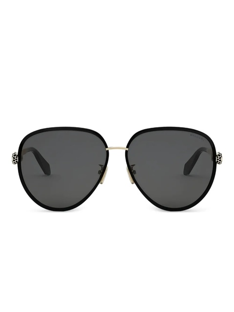 Bvlgari oval sunglasses - Gold - zdjęcie produktu nr 1