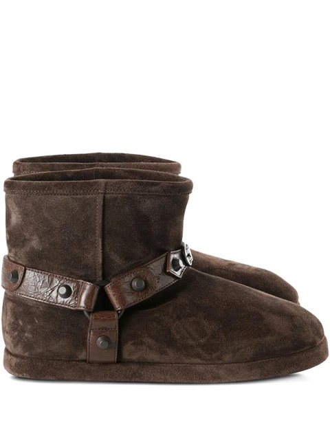 Balenciaga Alaska buckle strap boot - Brown - zdjęcie produktu nr 1