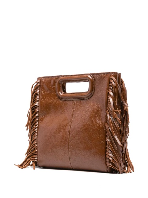 Maje fringe-detail tote bag - Brown - zdjęcie produktu nr 2