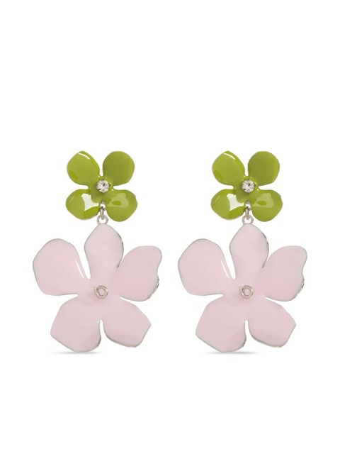 Marni floral drop earrings - Pink - zdjęcie produktu nr 1