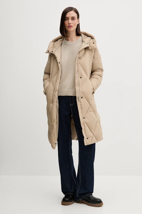 Bomboogie kurtka puchowa kolor beżowy zimowa CW9168TMNW5 - zdjęcie produktu nr 1