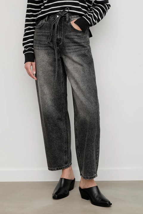 Answear.LAB jeansy damskie kolor szary - zdjęcie produktu nr 1