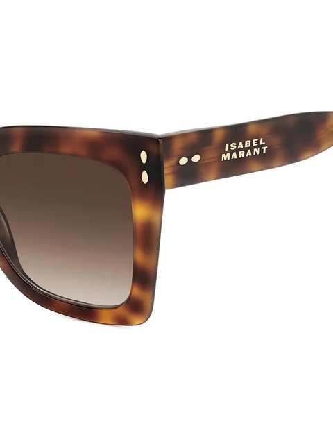 Isabel Marant Eyewear tortoiseshell square-frame sunglasses - Brown - zdjęcie produktu nr 1