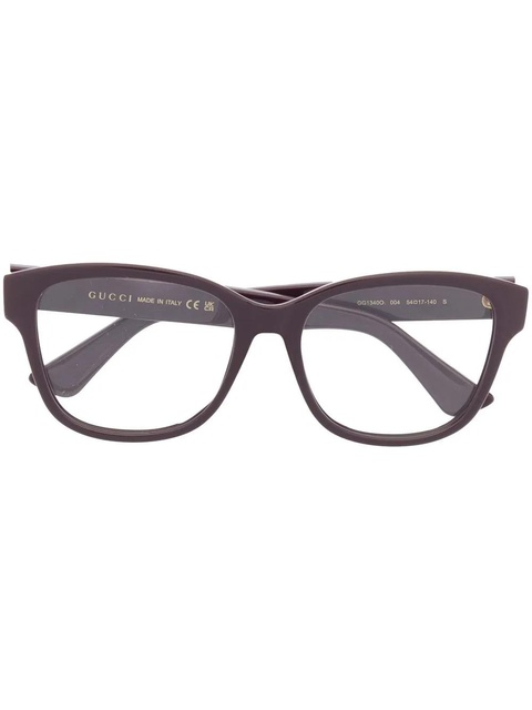 Gucci Eyewear square-frame optical glasses - Purple - zdjęcie produktu nr 1
