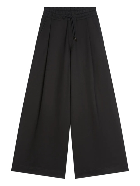 DRIES VAN NOTEN pleated drawstring track pants - Black - zdjęcie produktu nr 1