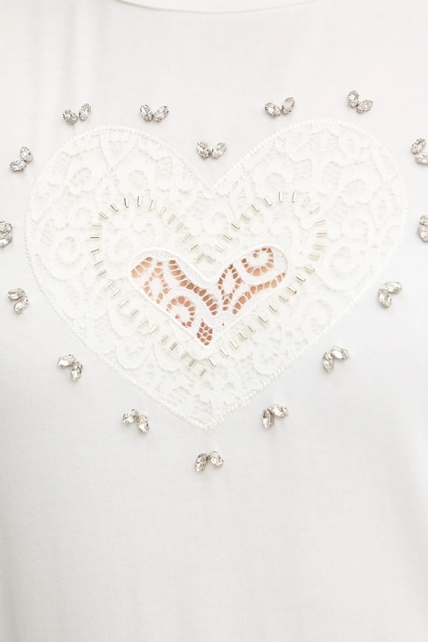 Morgan t-shirt damski kolor biały DESSA - zdjęcie produktu nr 2