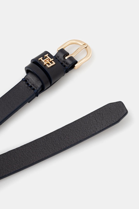Tommy Hilfiger pasek skórzany damski kolor granatowy AW0AW17759 - zdjęcie produktu nr 2
