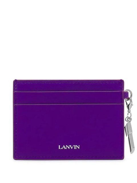Lanvin leather cardholder - Purple - zdjęcie produktu nr 1