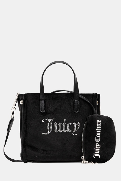 Juicy Couture torebka Iris Velvet kolor czarny BIJIR8945WZC - zdjęcie produktu nr 1