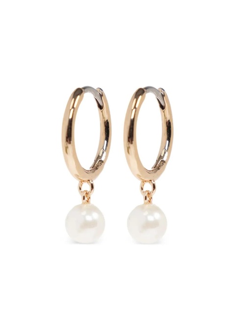 Tory Burch faux-pearl-pendant drop earrings - Gold - zdjęcie produktu nr 1