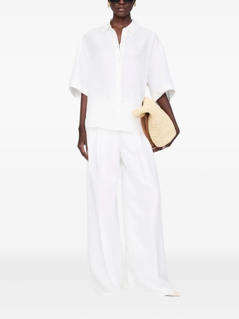 ANINE BING Lou trousers - White - zdjęcie produktu nr 2