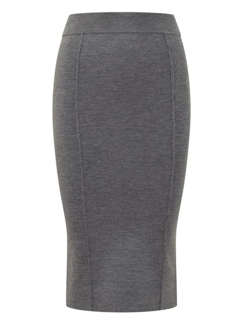 PINKO knitted pencil skirt - Grey - zdjęcie produktu nr 1