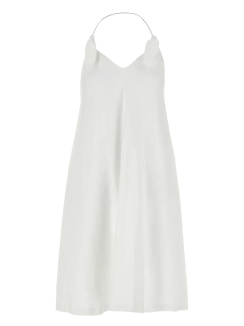LOEWE tie-detail dress - White - zdjęcie produktu nr 1