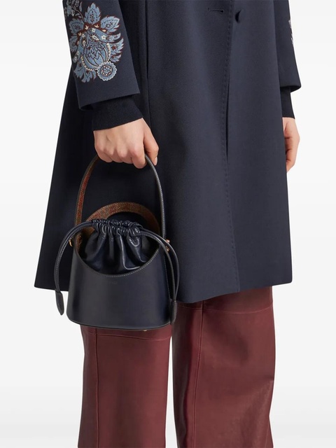 ETRO small Saturno leather crossbody bag - Blue - zdjęcie produktu nr 2