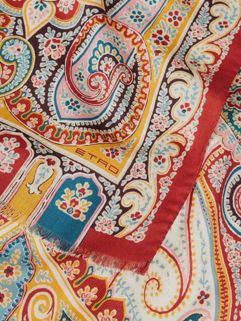 ETRO printed scarf - Neutrals - zdjęcie produktu nr 2