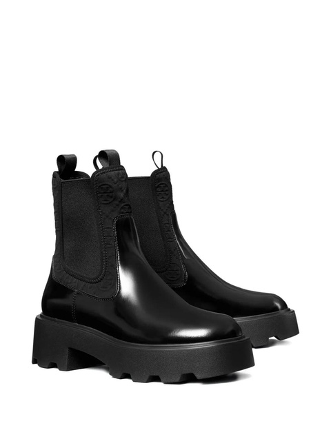 Tory Burch 65mm T-monogram chelsea boots - Black - zdjęcie produktu nr 2