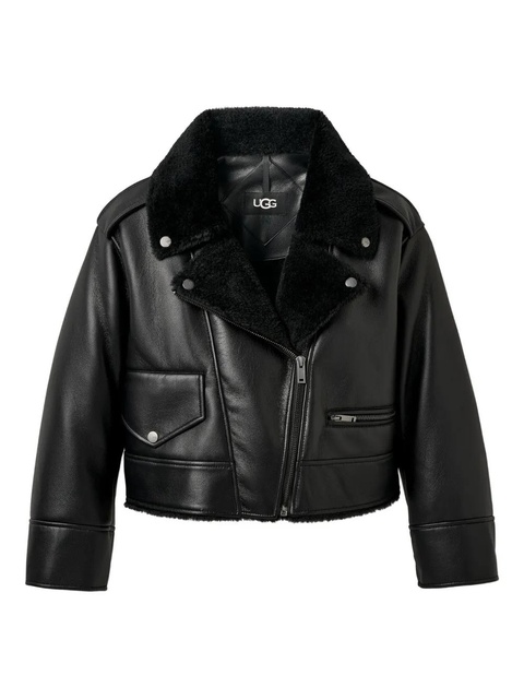 UGG zip-up moto jacket - Black - zdjęcie produktu nr 1