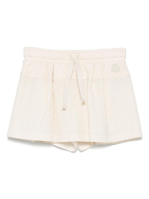 Moncler textured mini skirt - Neutrals - zdjęcie produktu nr 1
