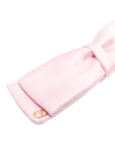 Valentino Garavani bow-shaped hair clip - Pink - zdjęcie produktu nr 2