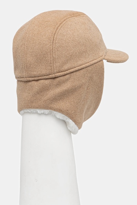 Armani Exchange czapka z daszkiem z dodatkiem wełny kolor zielony XW001505 AF16216 - zdjęcie produktu nr 1