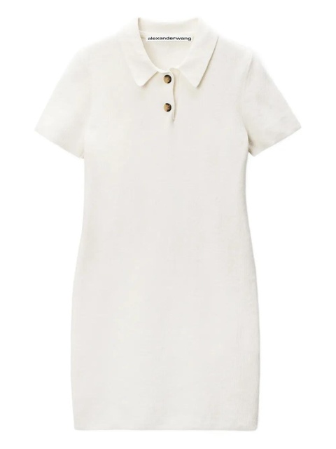 Alexander Wang chenille mini dress - Neutrals - zdjęcie produktu nr 1