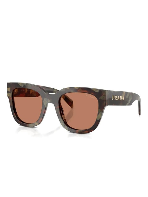 Prada Eyewear cat-eye-frame sunglasses - Brown - zdjęcie produktu nr 1