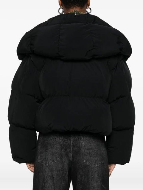 Diesel quilted high-neck jacket - Black - zdjęcie produktu nr 2