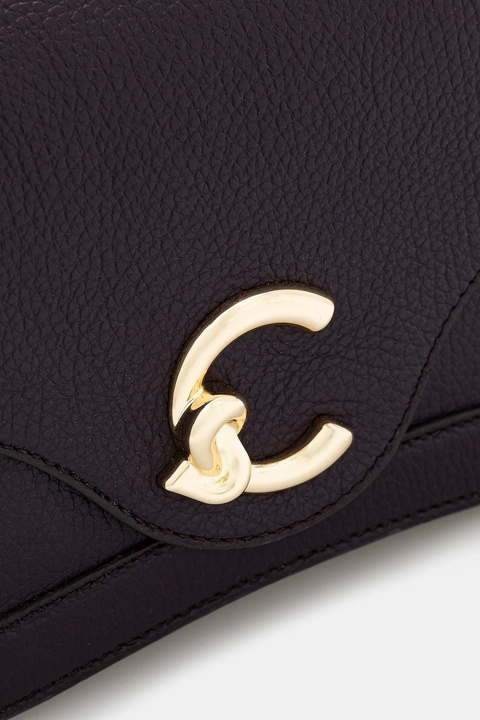 Coccinelle torebka skórzana kolor fioletowy E1 SSL 12 01 01 - zdjęcie produktu nr 2