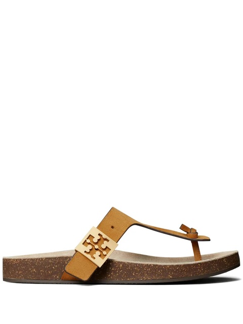 Tory Burch Mellow Thong leather sandals - Yellow - zdjęcie produktu nr 1