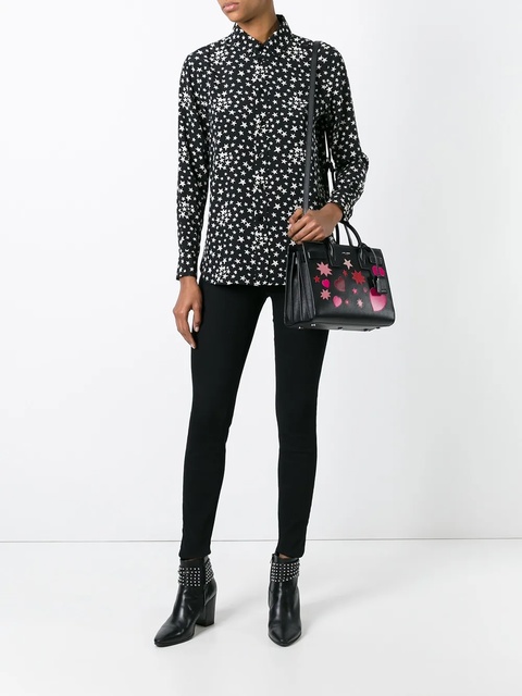 Saint Laurent baby 'Sac de Jour' tote - Black - zdjęcie produktu nr 1