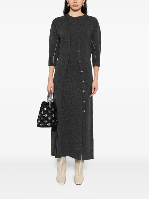 Rabanne layered midi dress - Grey - zdjęcie produktu nr 2