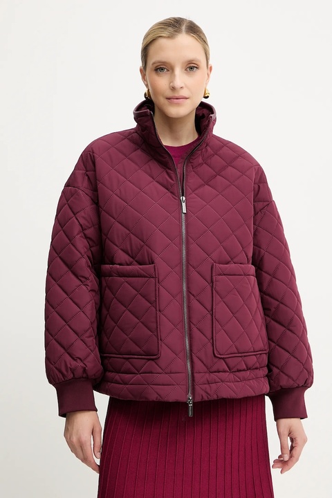 Armani Exchange kurtka kolor bordowy przejściowa oversize XW000683 AF16200 - zdjęcie produktu nr 1