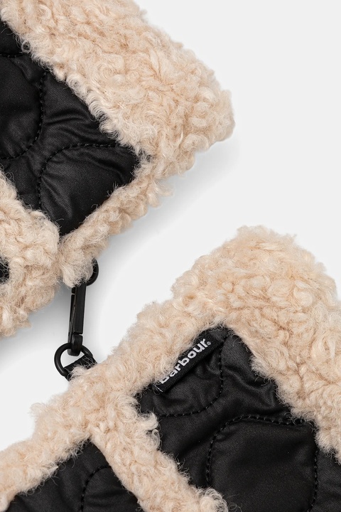 Barbour rękawiczki damskie kolor czarny LGL0146 - zdjęcie produktu nr 2