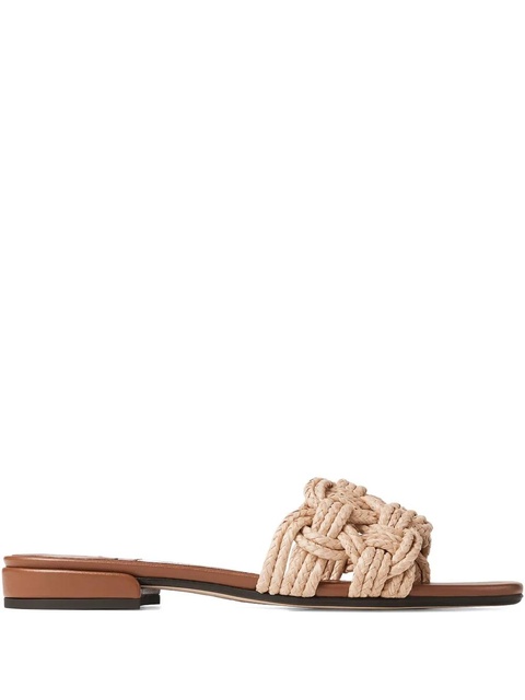 Jimmy Choo Chara flat sandals - Neutrals - zdjęcie produktu nr 1