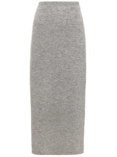 JW Anderson side-slit tube skirt - Grey - zdjęcie produktu nr 1