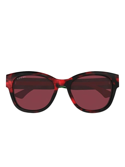 Gucci Eyewear square-frame sunglasses - Brown - zdjęcie produktu nr 1