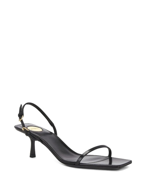 Saint Laurent 55mm Jaspe sandals - Black - zdjęcie produktu nr 2