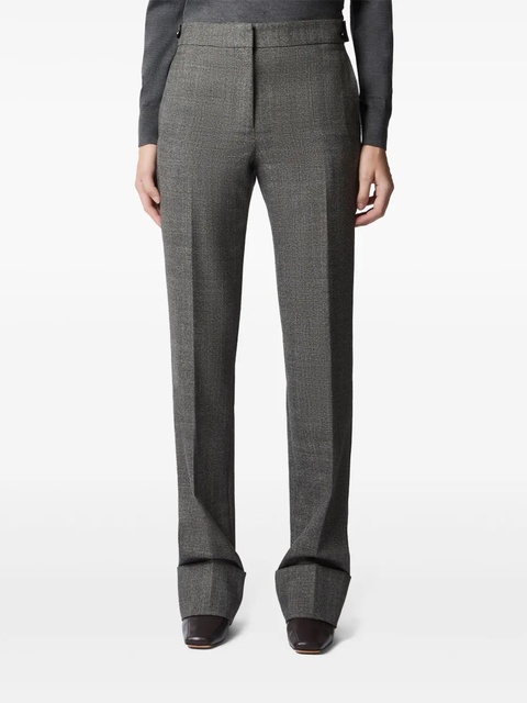 Tod's pressed-crease straight trousers - Grey - zdjęcie produktu nr 2