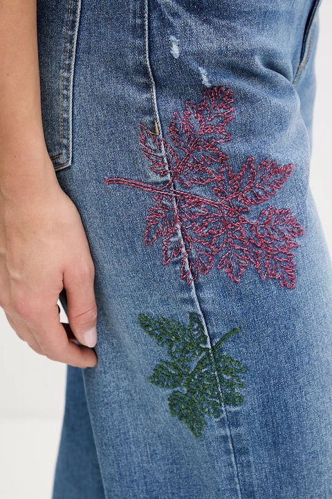 Desigual jeansy BOTANI damskie high waist 25WWDD21 - zdjęcie produktu nr 2