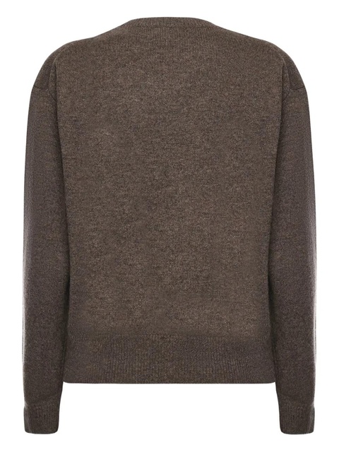 MC2 Saint Barth embroidered sweater - Brown - zdjęcie produktu nr 1