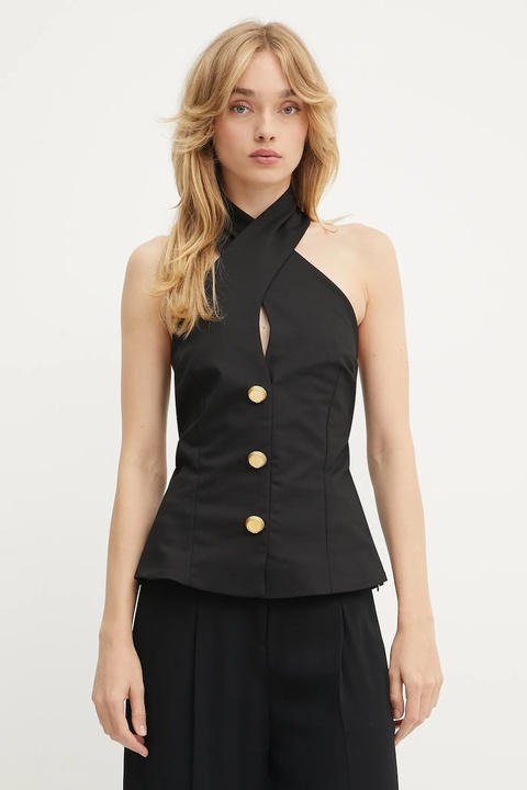 Marciano Guess top NADA damska kolor czarny gładka 5YGH16 7311A - zdjęcie produktu nr 1