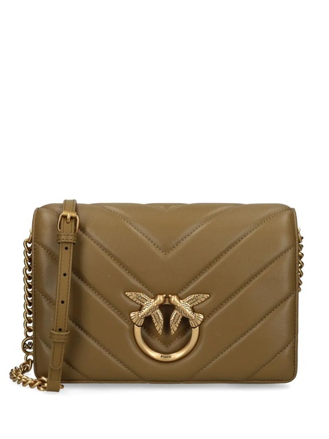 PINKO Classic Love Click cross body bag - Green - zdjęcie produktu nr 1