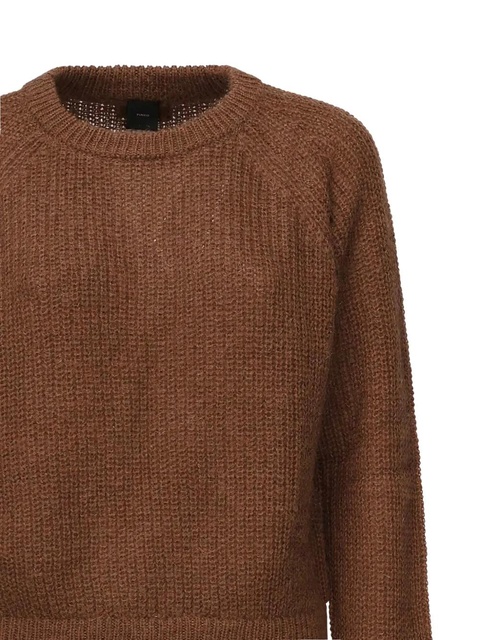 PINKO crew-neck long-sleeve sweater - Brown - zdjęcie produktu nr 2