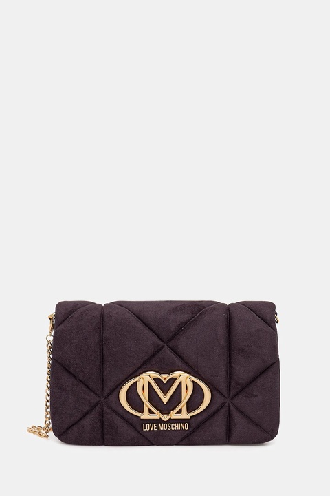 Love Moschino torebka kolor fioletowy JC4043PP0NKE0650 - zdjęcie produktu nr 1