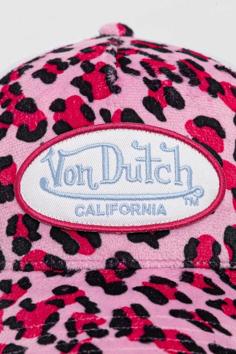 Von Dutch czapka z daszkiem kolor różowy VD.2.CB.PSA - zdjęcie produktu nr 2
